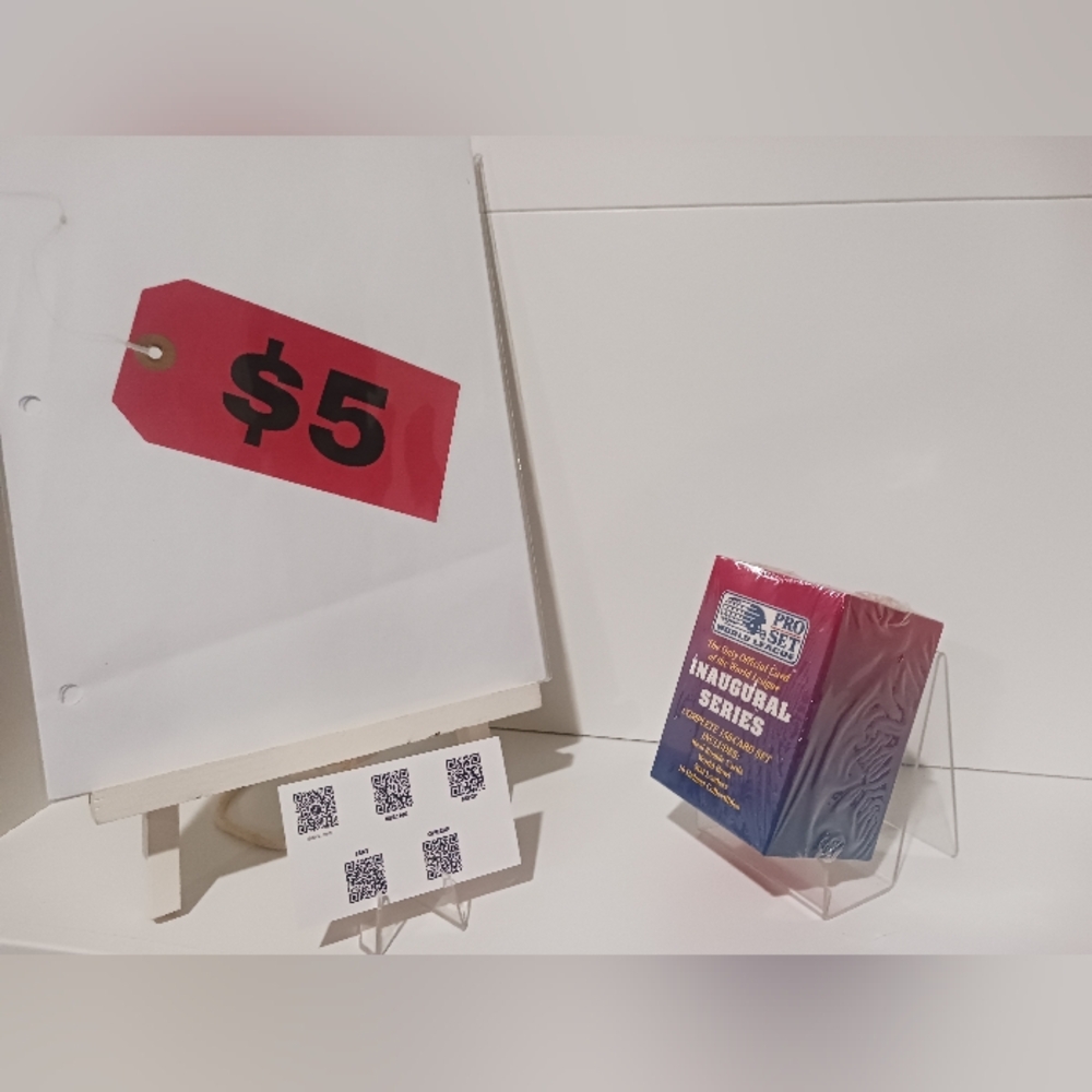Pro Set World League Inaugural Series 150 Card Set CIB Wrapped $5.00